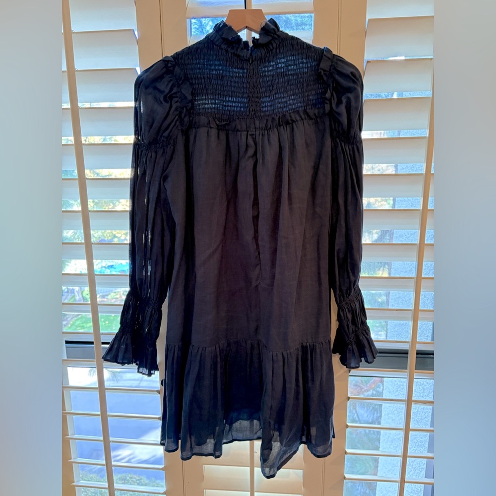 Sea New York navy linen dress size 0